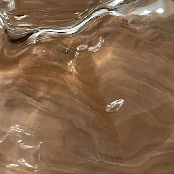 Vintage Diamond Cut Glass Covered Candy Trinket Dish - Picture 8 of 11